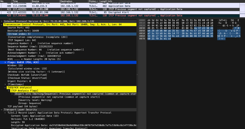 TLS Security Evidence 1