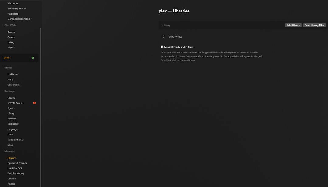 Plex Library